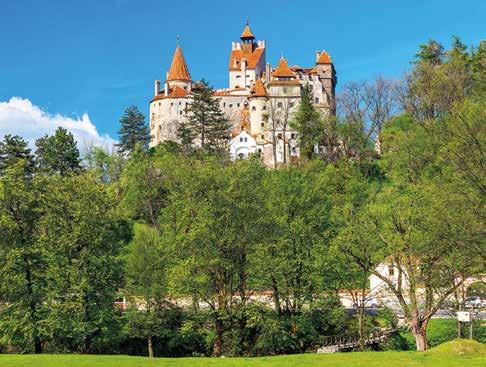 This region is home to some of Europe s best-preserved Medieval towns and stunning castles. The Itinerary Day 1 London to Sibiu, Romania. Fly by scheduled indirect flight.