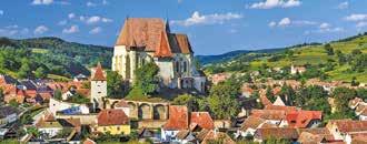 Day 2 Sibiu & Sibiel. After breakfast join a walking tour of colourful Sibiu followed by some free time before lunch in the old city.