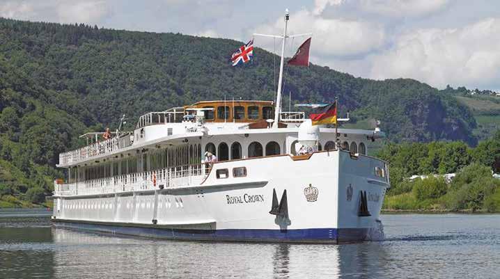 ROYAL CROWN - RIVER CRUISING AT ITS BEST We are delighted to have chartered the MS Royal Crown for a series of European river cruises in 2018.