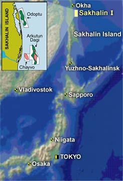 East Russia Sakhalin Timeline Date Event 1994 Production sharing agreement signed for Sakhalin-2 1995 Production sharing agreement signed for Sakhalin-1 July 1999 First oil produced from Vityaz