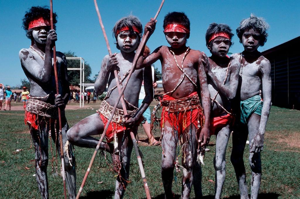 In 1600 there were about half a million Aborigines in Australia. In 1770, the Englishman James Cook landed in Australia.