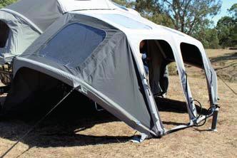 Full Awning: $1499 The AIR OPUS Full Awning dramatically reduces setup time when traveling as