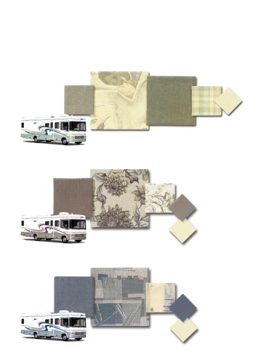 2001 STORM INTERIOR FABRICS Your motor home takes you to new adventures every day.
