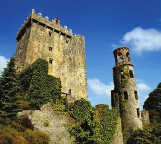 Two Day Tour DH03 Blarney Castle, Cobh, Killarney & Ring of Kerry Day 1 Check in Dublin Heuston Station for 07.00hrs departure of InterCity train to Cork (breakfast/snack car available).