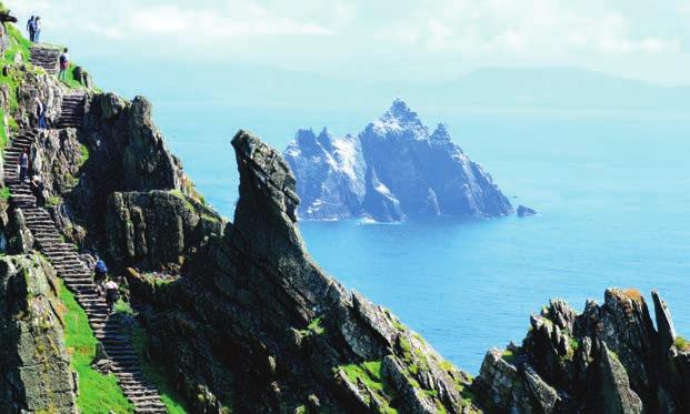 Three Day Tour DH05STW "Star Wars" - The Skellig Islands, Ring of Kerry and Wild Atlantic Experience Day 1 Check in Dublin Heuston Station for 07:00hrs departure of your Intercity train from Dublin
