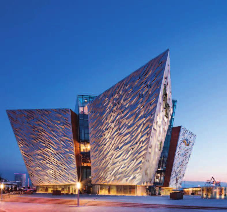 journey Hosted tour to Belfast from Dublin Hop On - Hop Off tour of Belfast Entrance Titanic Visitors Centre, Belfast Three days unlimited travel from Beflast