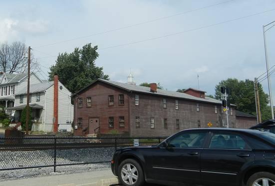 Figure 15. The old J.P. Karn & Bro. Lumber yard and warehouse located north of the railroad tracks on Maryland Ave (2 nd Street).