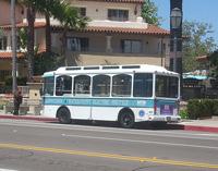A transfer is available between the Downtown Shuttle and the Waterfront Shuttle.