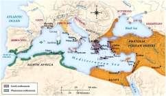 Greek & Phoenician Colonization: 750-500 BCE From 750 to 550 B.C. the Greeks planted colonies along the northern coast of the Aegean and around the Black Sea.