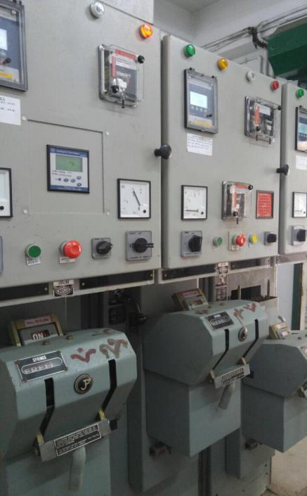 Administration Department replaced the old Relay Control Panel (RCP) of the HT
