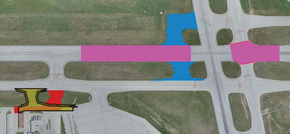 CIP DATA SHEET AIRPORT Des Moines International Airport LOCID DSM LOCAL PRIORITY PROJECT DESCRIPTION Runway 5/23 Reconstruction West of Intersection, Remove Taxiway R3 & Taxiway P3,