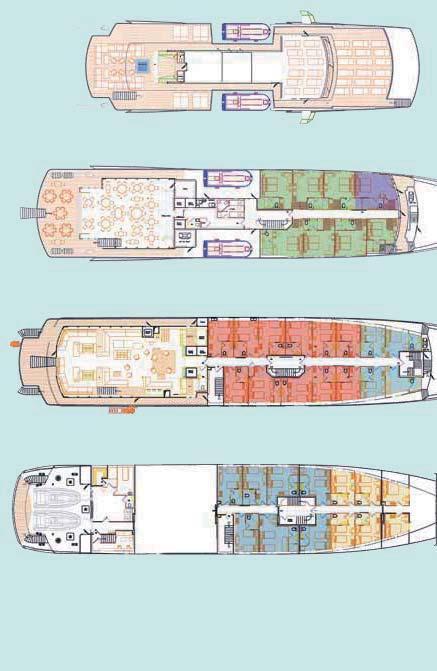 VARIETY VOYAGER DECK PLANS CATEGORY C CATEGORY B CATEGORY P CATEGORY O CATEGORY A V1 The cruise is operated by Variety Odyssey N.E.P.A. Variety Odyssey N.E.P.A may modify the cruise itinerary up to and during the voyage.