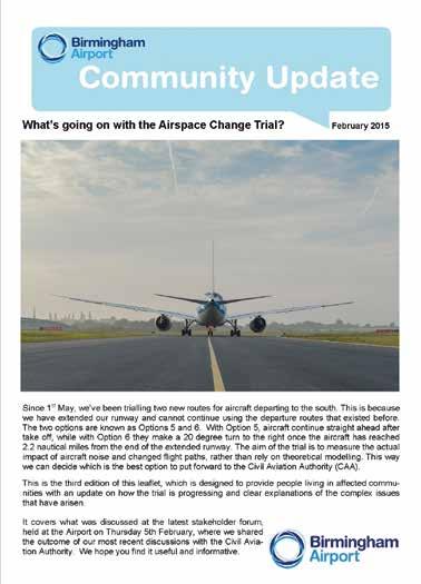 Authority to undertake an Airspace Change process.