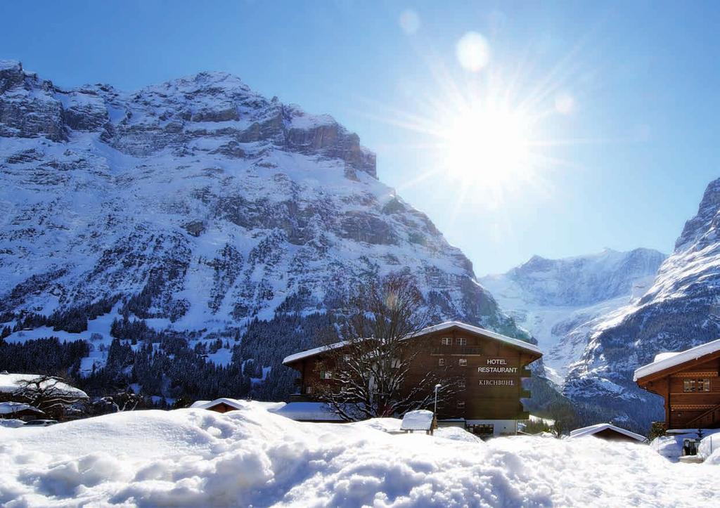 We have so much to offer Leisure and pleasure at the height of hospitality The Brawand families have been offering a warm welcome at the foot of the famous Eiger North Wall to