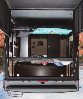 Bedroom Nitro by Forest River 2421 Century Drive n Goshen, IN 46528 n Phone: 574-642-0438 E-mail: info@forestriverinc.com n #toyhaulers See videos and virtual tours www.