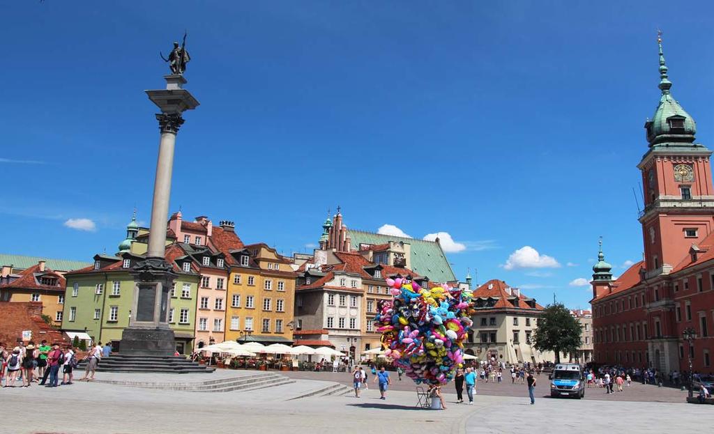 The Magic of Poland 7 Days / 6 Nights Coach Tour DAY 1, WARSAW (Welcome dinner) Arrival in Warsaw and transfer to your hotel in the heart of the city. The afternoon is free.