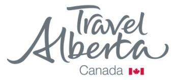 TRAVEL ALBERTA VISITOR INFORMATION CENTRES Shipping specifications: Due to limited storage space at most centres, operators/organizations are requested to limit their initial shipment to a maximum of