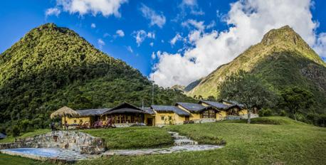 Trekking Time: Approximately 4 hours. Hiking Level: Moderate to Challenging. Optional Activities: Hike to Lake Humantay or Horseback Riding. Overnight: Salkantay Lodge (el. 12,690 ft./3,869 m.).