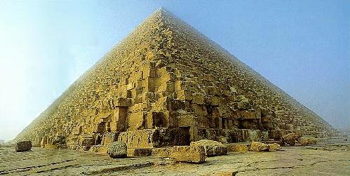 ! Pyramid sits at the center of the world!