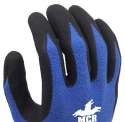 GP1006 COOLMAX fibre Nitrile Air Breathable, Oily/Abrasive Grip PU Sense of Touch Latex Foam Dry/Wet Grip A Glove Which Naturally Keeps Your Hand Cool