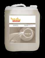 DISINFECTANT DETERGENTS HD-GL Hady GEL READY TO USE Ready to use hand cleaner and disinfectant gel. Cleans and disinfects hands without the use of water. Neutral ph, friendly for the skin.