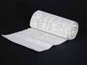 GAUZE BANDAGES Manufactured with medical gauze fabric wrapped in paper and in cartons Thread count 13, 15, 16, 17, 18, 20 100%