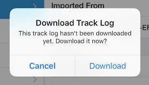 Track Logging makes a best guess as to the starting and ending airports, but you can change those by tapping and typing over the default entry.