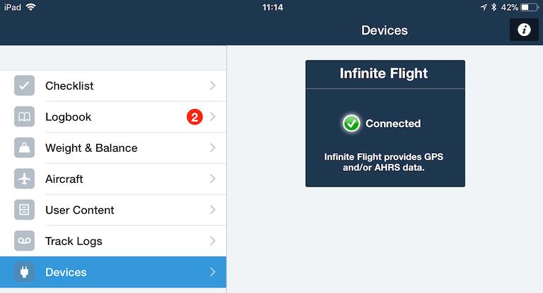 Flight Simulator Integration Before Using a Flight Simulator with ForeFlight Mobile The ipad (or iphone) running ForeFlight Mobile must be on the same network as the flight simulator.