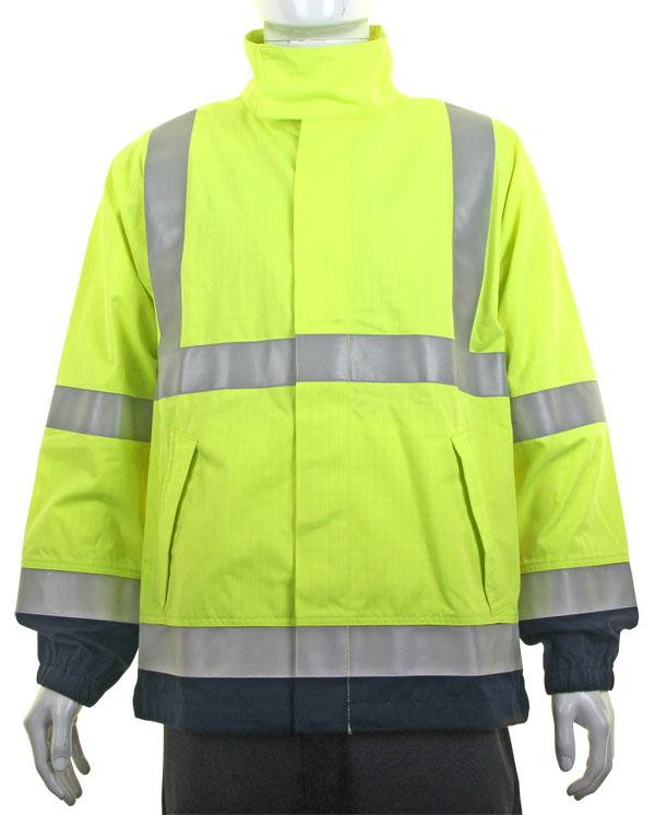 HIVIS YELLOW TROUSERS 32 CARC5SY32 Hi Visibility, Hi Vis, Anti-static, ARC Flash cargo style trousers. 7 belt loop part elastic waistband, double button closure.