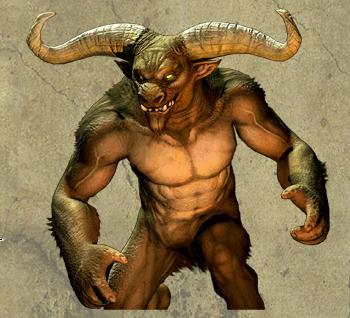 7. Minotaur: a creature with the head of a bull &