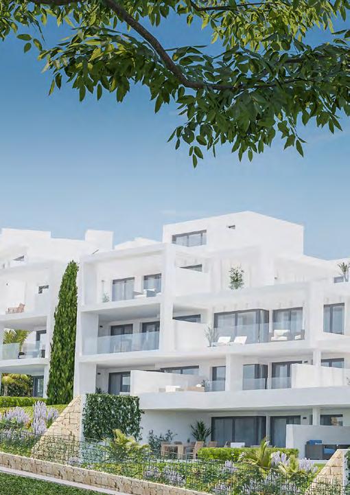MIRADOR DE ESTEPONA GOLF SUN, BEACH, WELLNESS & GOLF A Real Estate Development of 54 modern and exclusive designed apartments and penthouses located in the area of Estepona Golf, 3 km from the