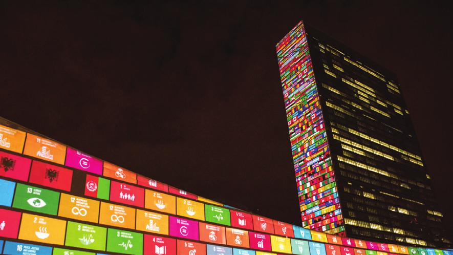 Zgrada UN-a, New York Stoga smo u ODRAZ-u odlučili prirediti ovaj kratki prikaz Globalnih ciljeva održivog razvoja kako bismo informirali građane i zainteresirane dionike u Hrvatskoj o dogovorenom