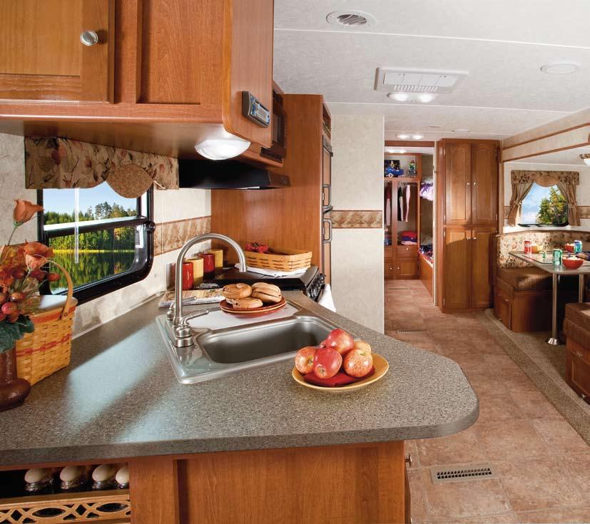 experience A Experience the Difference. Some RV manufacturers offer high styling and quality. Others provide value through a lower price. Now and then it can work both ways. Introducing Sunset Creek.