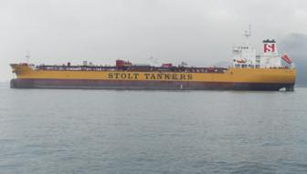 STOLT SISTO Chemical tanker, delivered in 10 by the South Korean shipbuilder SLS, the first in a series of four 44,000 dwt coated chemical carriers ordered by Stolt-Nielsen China China continued its