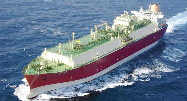 MESAIMEER Q-flex LNG tanker, 212,000 cbm, delivered in 08 by South Korean shipyard Hyundai Ulsan to Nakilat Thus one sees clearly that the geographic pole has shifted towards the Pacific.