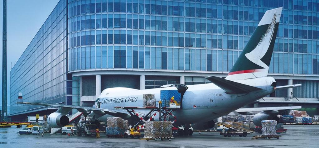Building for growth Cargo plays a vital role in the success of Cathay Pacific.