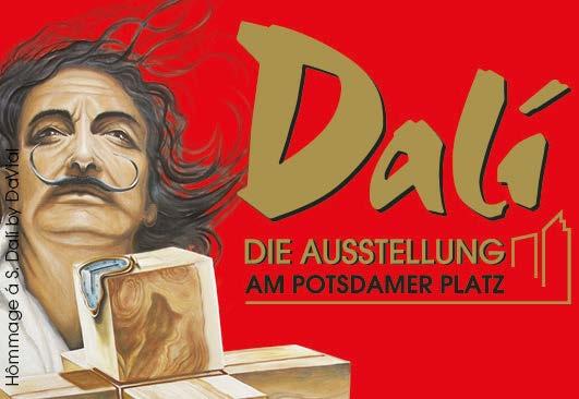 Bildrechte Panorama-Punkt: hauptstadt-diva // Bildrechte Dalí - Die Ausstellung am Potsdamer Platz: DaliBerlin.