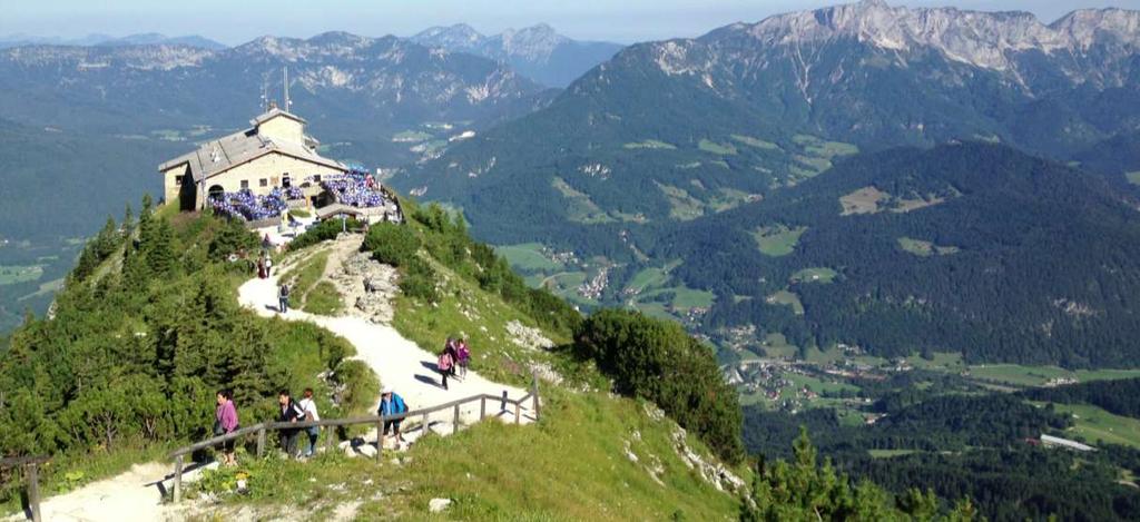 EUROPEAN HISTORY TOUR 8 MUNICH Day 3 Saturday 1 st July 0730 Breakfast at accommodation 0830 Coach tour to Berchtesgarden to visit Eagle s Nest Driving on the German Alpine Road takes you past some