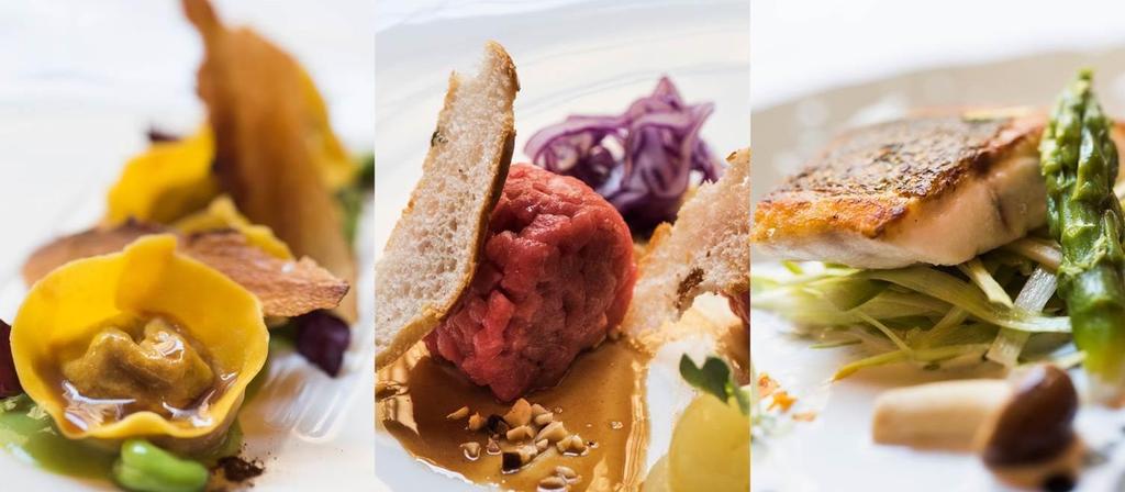 Dining The culture of excellence extends from the gourmet restaurant Hostaria Bibendum, where Chef Luigi D'Agostino delights guests with his contemporary interpretations of classic Tuscan recipes,