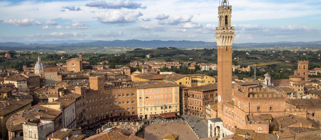 Destination The Palio is the most important event in Siena.