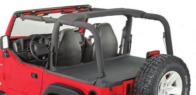 QuadraTop Tonno Cargo Cover Installation Manual for 87-06 Jeep YJ & TJ Wrangler Vehicles # 11051.0015, # 11051.011X, # 11051.02XX and # 11051.