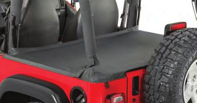 Important Safety Information: Your QuadraTop Tonno Cover is intended to increase the fair weather enjoyment of your off-road capable vehicle.