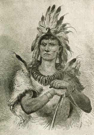 VIRGINIA Home of Chief Powhatan (Wahunsenacawh), Leader of