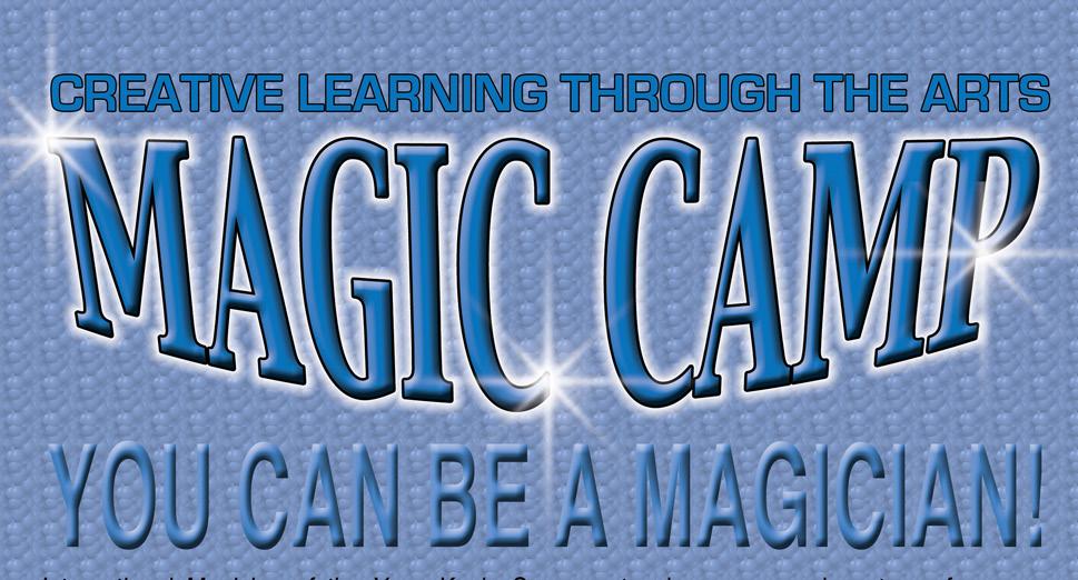 Through the art of magic, campers will explore their curiosity, develop their magical creativity, and discover new confidence.