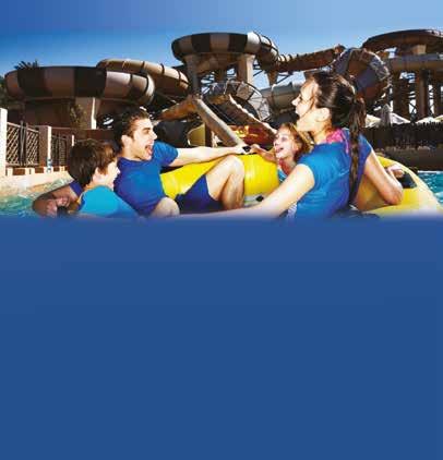 Aquaventure Waterpark Attached to the Atlantis, The Palm, Aquaventure Waterpark is overflowing with 42 fun-filled acres for all ages.