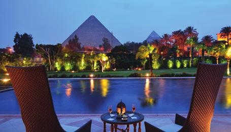OUR FAVOURITE PLACES TO STAY MENA HOUSE Cairo, Egypt Within a stone s throw of the pyramids,