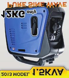 go.. 1.5kva Portable petrol generator Pure sine wave, giving you 1300w of output 3.