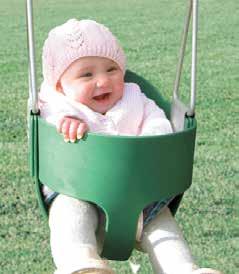 Adaptive Swing Seat This swing's 5 point harness offers extra