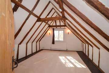 hree double bedrooms on first floor - ensuite to master Family bathroom wo attic bedrooms on second floor