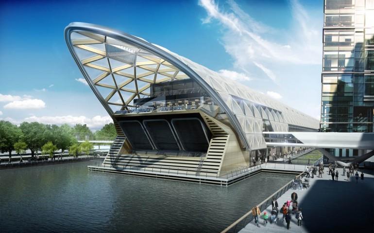 CANARY WHARF CROSSRAIL STATION 3 STOPS 11 MINS AWAY** Canary Wharf will be one of the largest Crossrail stations.